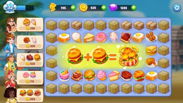 Merge Cooking: Restaurant Game Android Game Image 3