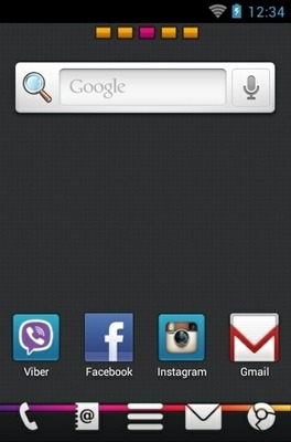 Color Box Go Launcher Android Theme Image 2