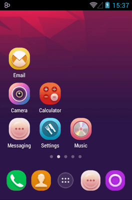Glorious Go Launcher Android Theme Image 3