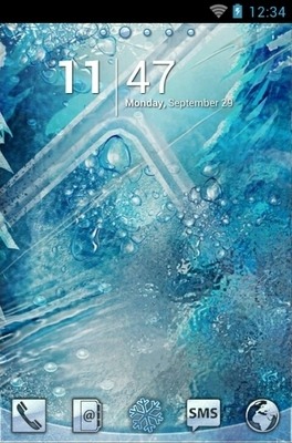 Ice Go Launcher Android Theme Image 1