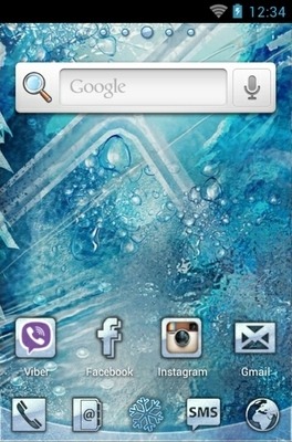 Ice Go Launcher Android Theme Image 2