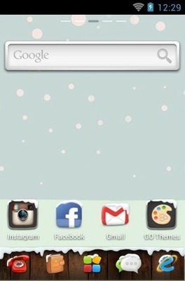 Winter Go Launcher Android Theme Image 2