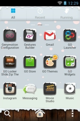 Winter Go Launcher Android Theme Image 3