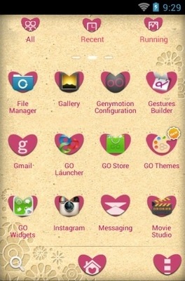 Love Go Launcher Android Theme Image 3