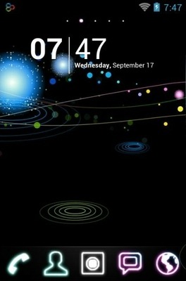 Galaxys Go Launcher Android Theme Image 1