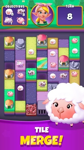 Merge Farm : Animal Rescue Android Game Image 2
