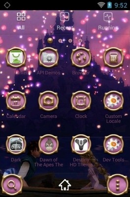 Tangled Go Launcher Android Theme Image 3