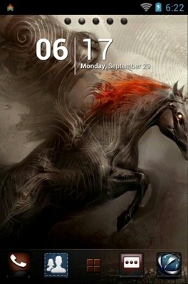 Unicorn Go Launcher Android Theme Image 1