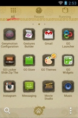 Ink Go Launcher Android Theme Image 3