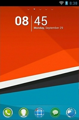 HTC Sensation Go Launcher Android Theme Image 1