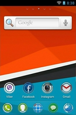 HTC Sensation Go Launcher Android Theme Image 2