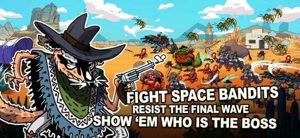 Cowboys Galaxy Adventures Android Game Image 1