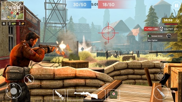 Gun Shooter Offline Game WW2: Android Game Image 2