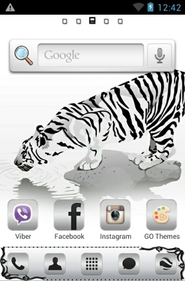 Tiger Go Launcher Android Theme Image 2
