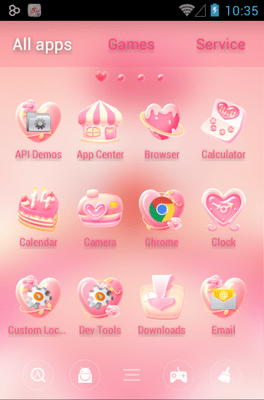Bear Lovers Go Launcher Android Theme Image 3
