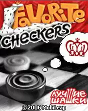 Favorite Checkers Java Game Image 1
