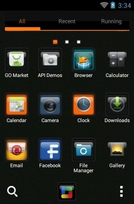 C Box Go Launcher Android Theme Image 3