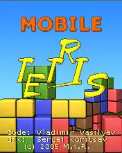 Mobile Tetris Java Game Image 1
