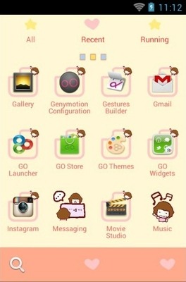 Zexpression Go Launcher Android Theme Image 3