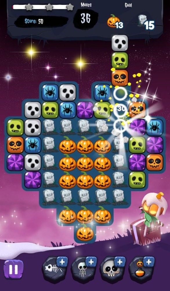 Halloween Match Android Game Image 3