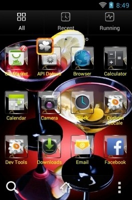 Cocktails Go Launcher Android Theme Image 3