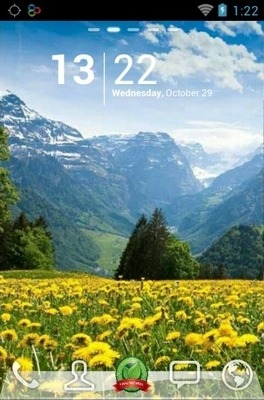 Incredible Nature Go Launcher Android Theme Image 1