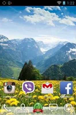 Incredible Nature Go Launcher Android Theme Image 2