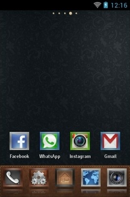 RectaN Go Launcher Android Theme Image 2
