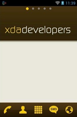 XDA Go Launcher Android Theme Image 1
