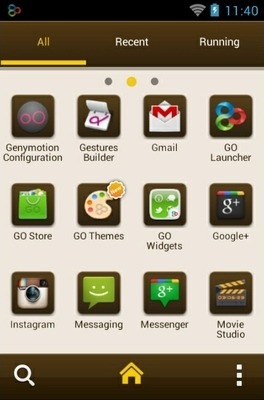 XDA Go Launcher Android Theme Image 3