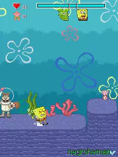 Bob Sponge: Bikini Bottom Pursuit Java Game Image 3