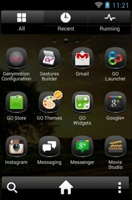 Golden Era Go Launcher Android Theme Image 3