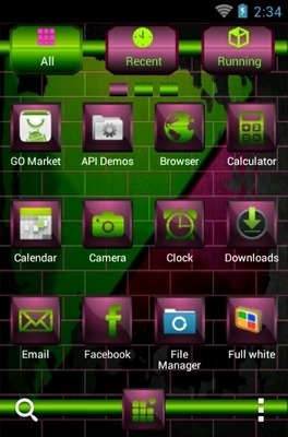In Trance Go Launcher Android Theme Image 2