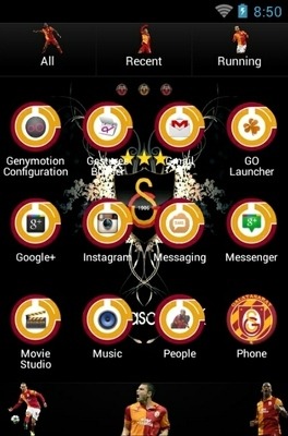 Galatasaray Go Launcher Android Theme Image 3