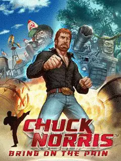 Chuck Norris: Bring On The Pain Java Game Image 1