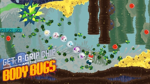 Get-A-Grip Chip: The Body Bugs Android Game Image 1