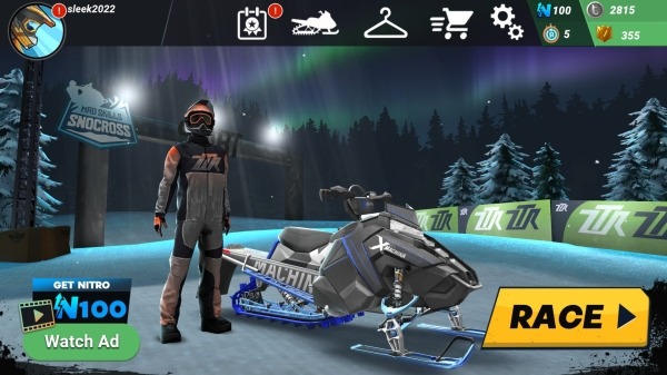 Mad Skills Snocross Android Game Image 1
