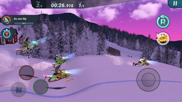 Mad Skills Snocross Android Game Image 2