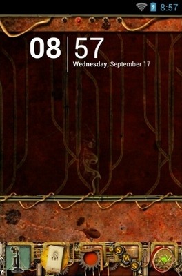 Steampunk Go Launcher Android Theme Image 1