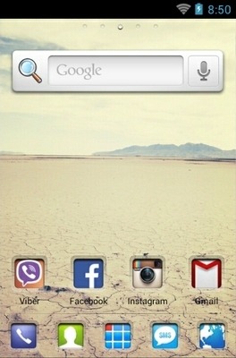 Clear Way HD Go Launcher Android Theme Image 2