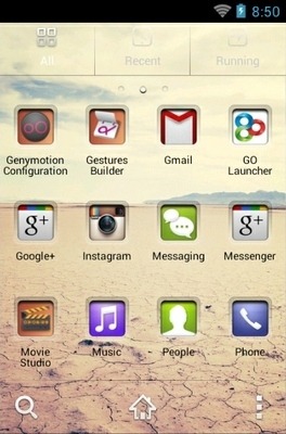 Clear Way HD Go Launcher Android Theme Image 3