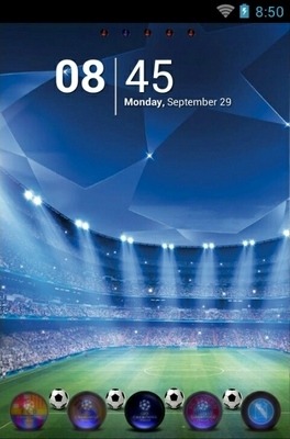 Uefa Champions Leaugue Go Launcher Android Theme Image 1