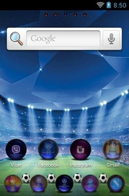 Uefa Champions Leaugue Go Launcher Android Theme Image 2