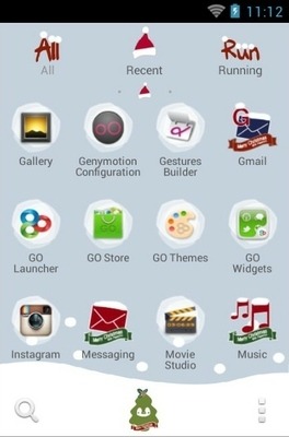 Peoerico Christmas Go Launcher Android Theme Image 3