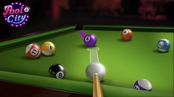 Pooking - Billiards City Android Game Image 1