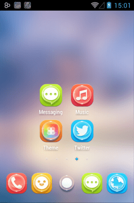Clean Go Launcher Android Theme Image 2
