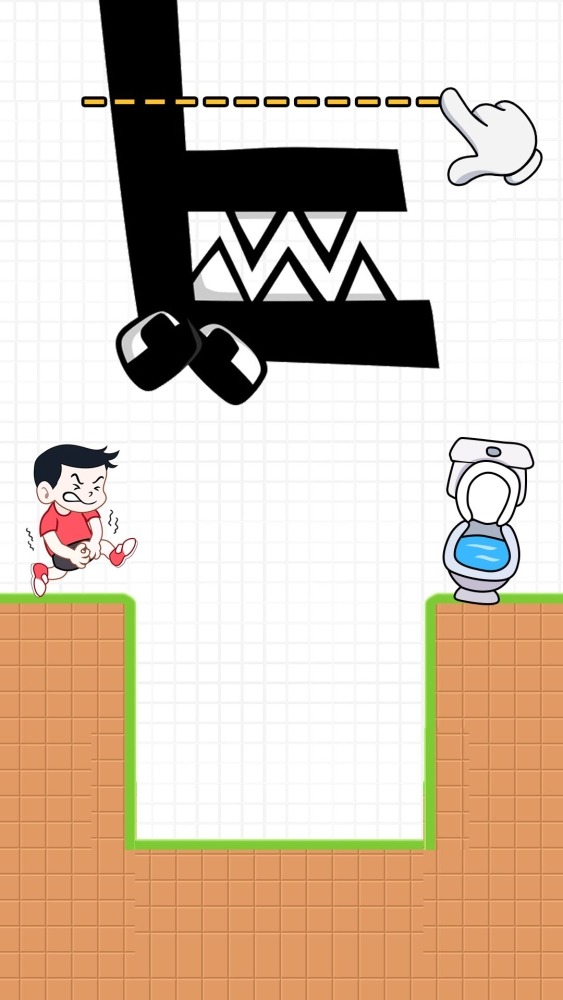 Toilet Run: Bridge Slice Android Game Image 3