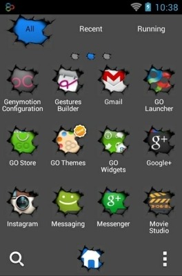 Android Torn Go Launcher Android Theme Image 3