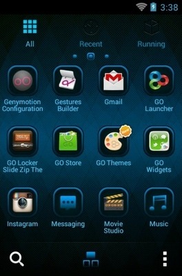 Lattice Go Launcher Android Theme Image 3