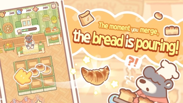 Bear Bakery - Merge Tycoon Android Game Image 2